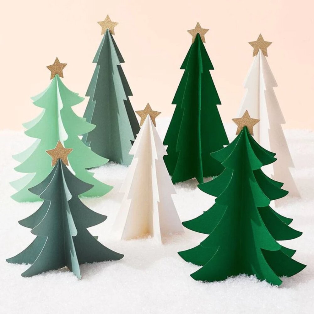 NWT Paper Source Tree Decor Kit